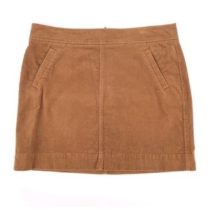 Loft corduroy skirt.